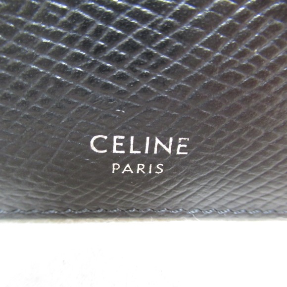 Celine Bifold Wallet Bifold Wallet Leather Black - Picture 6 of 8